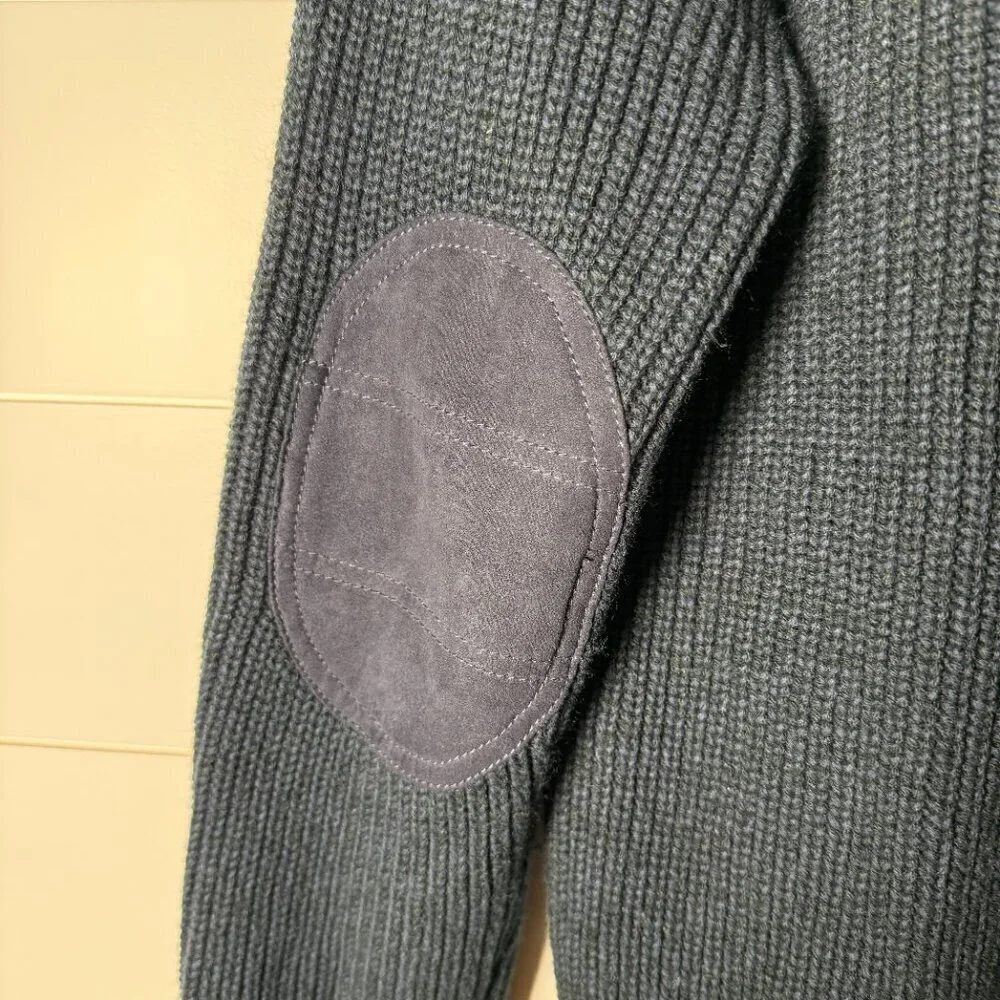 Trek & Travel Regular Fit Full Zip Cardigan Navy Sz. XXL Men's